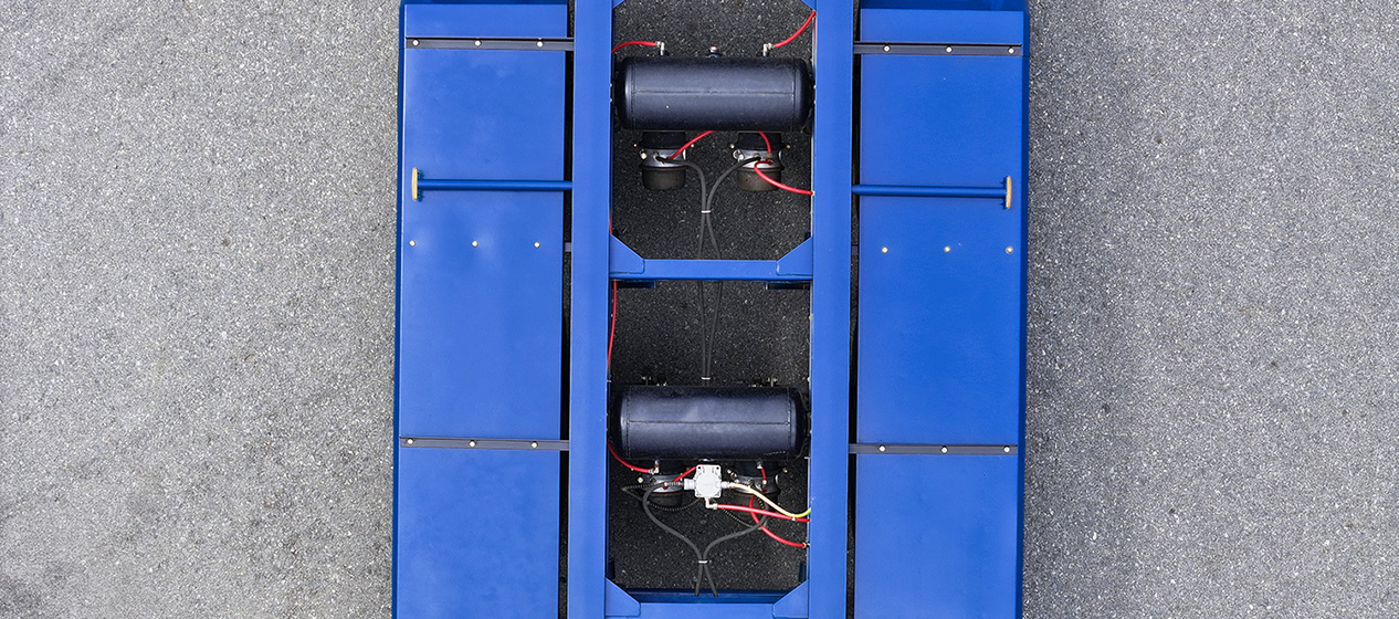 Sơ mi rơ moóc xương cổ cò 3 trục 45’ 6 khóa