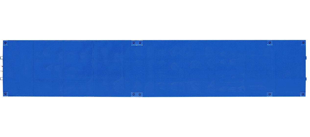 Sơ mi rơ moóc sàn 3 trục 45′ 10 khóa