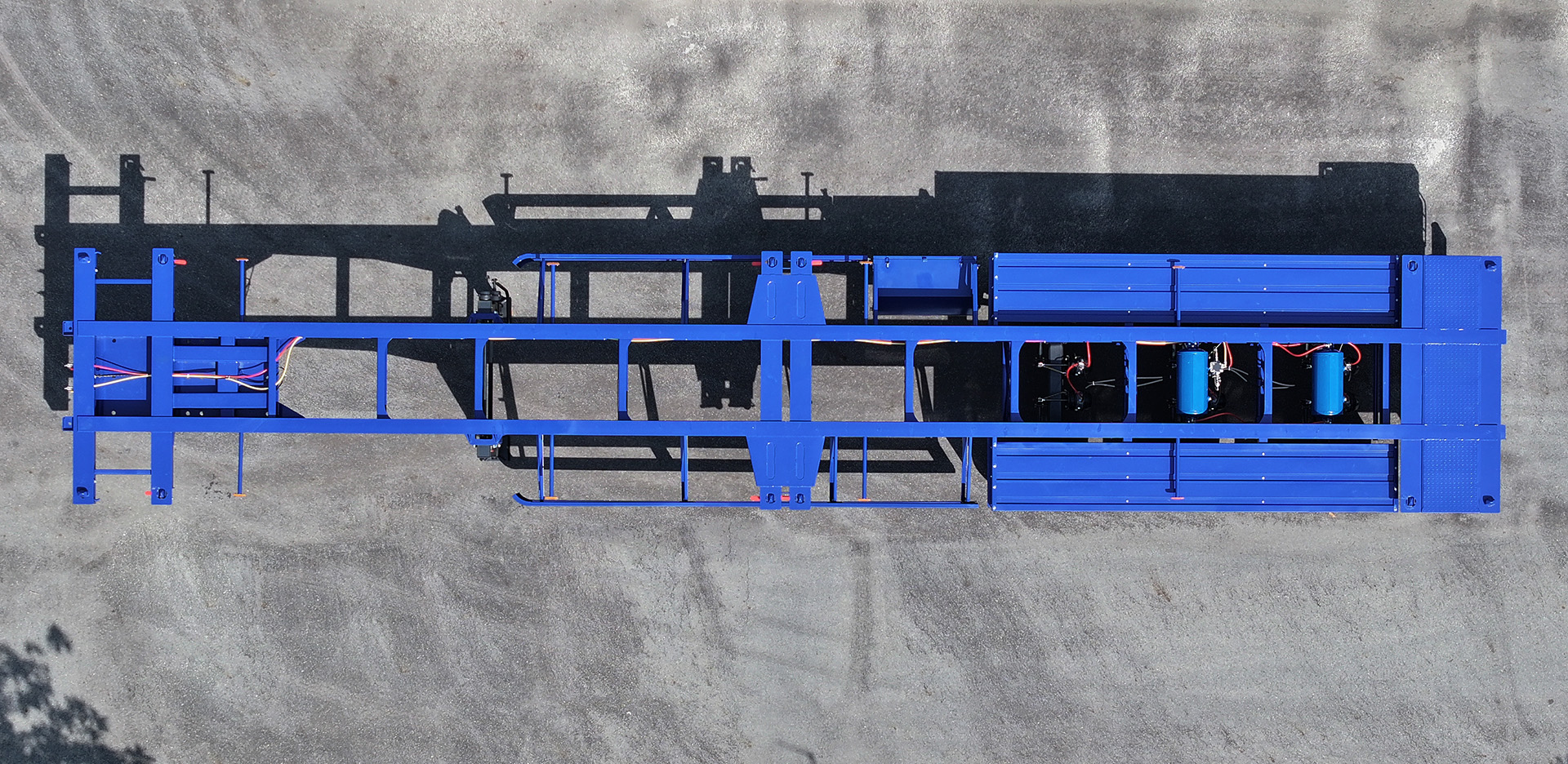 Sơ mi rơ moóc Xương 45’ 3 trục 12 khóa