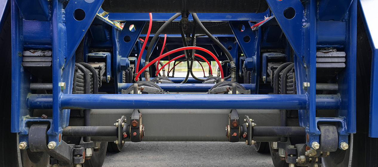 Sơ mi rơ moóc xương cổ cò 3 trục 45’ 6 khóa