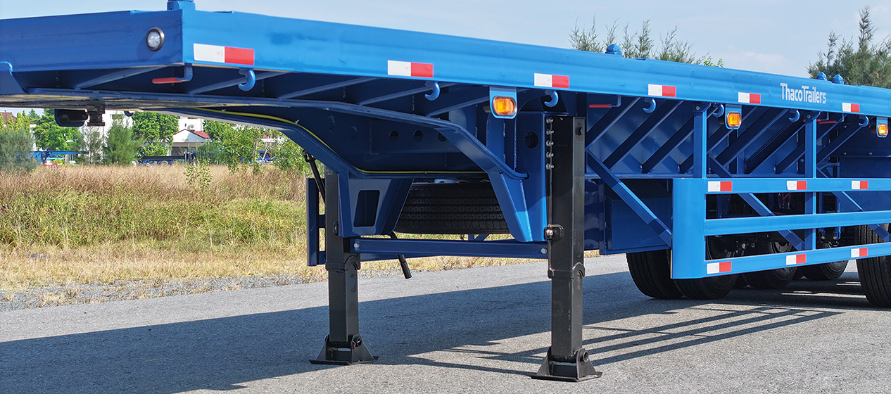 Sơ mi rơ moóc sàn 3 trục 40' 12 khóa