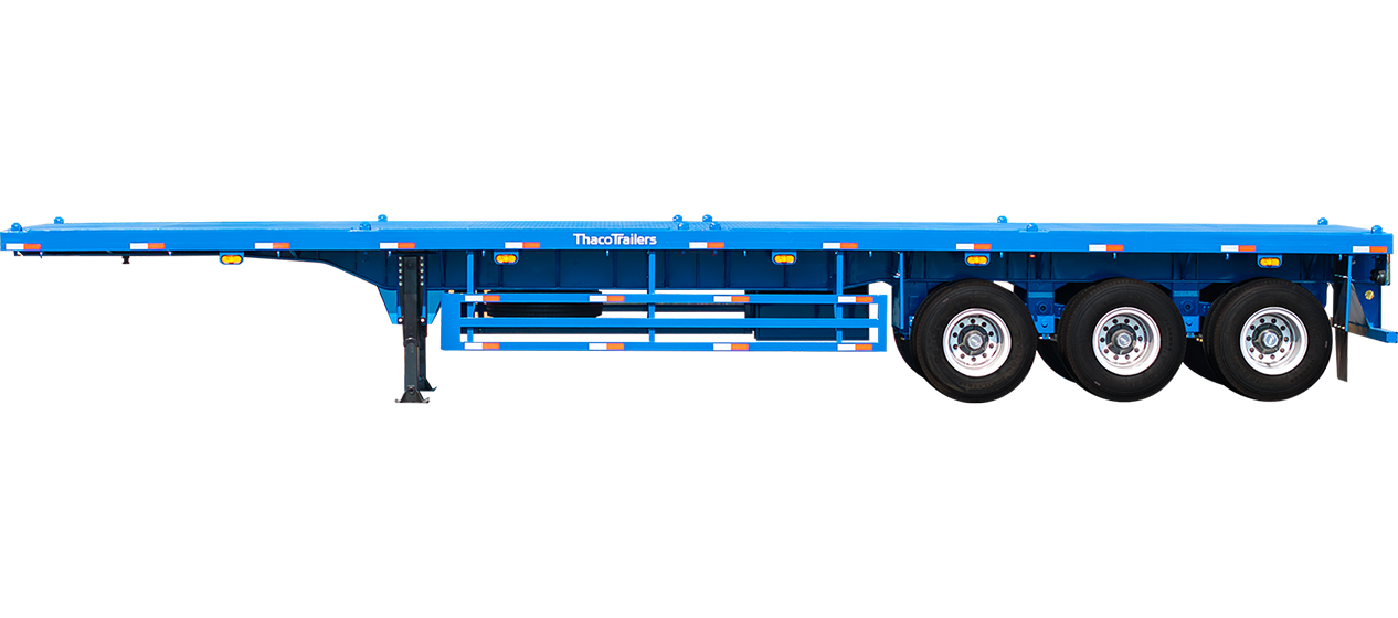 Sơ mi rơ moóc sàn 3 trục 40' 12 khóa