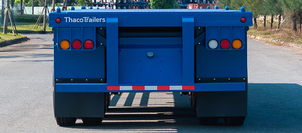 Sơ mi rơ moóc sàn 3 trục 40' 12 khóa