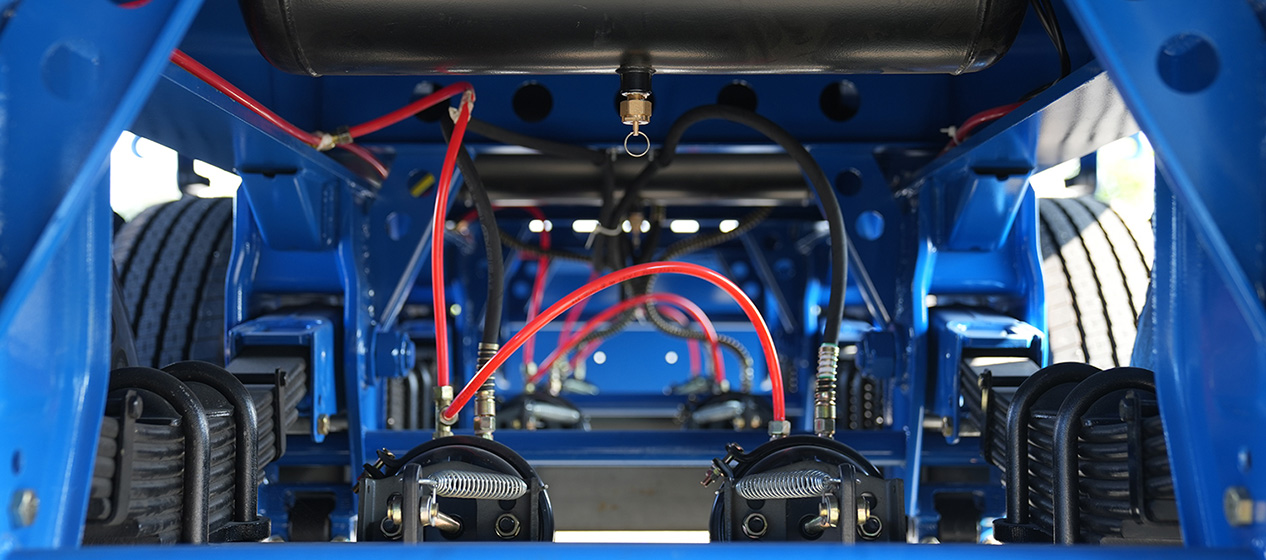 Sơ mi rơ moóc sàn 3 trục 40' 12 khóa