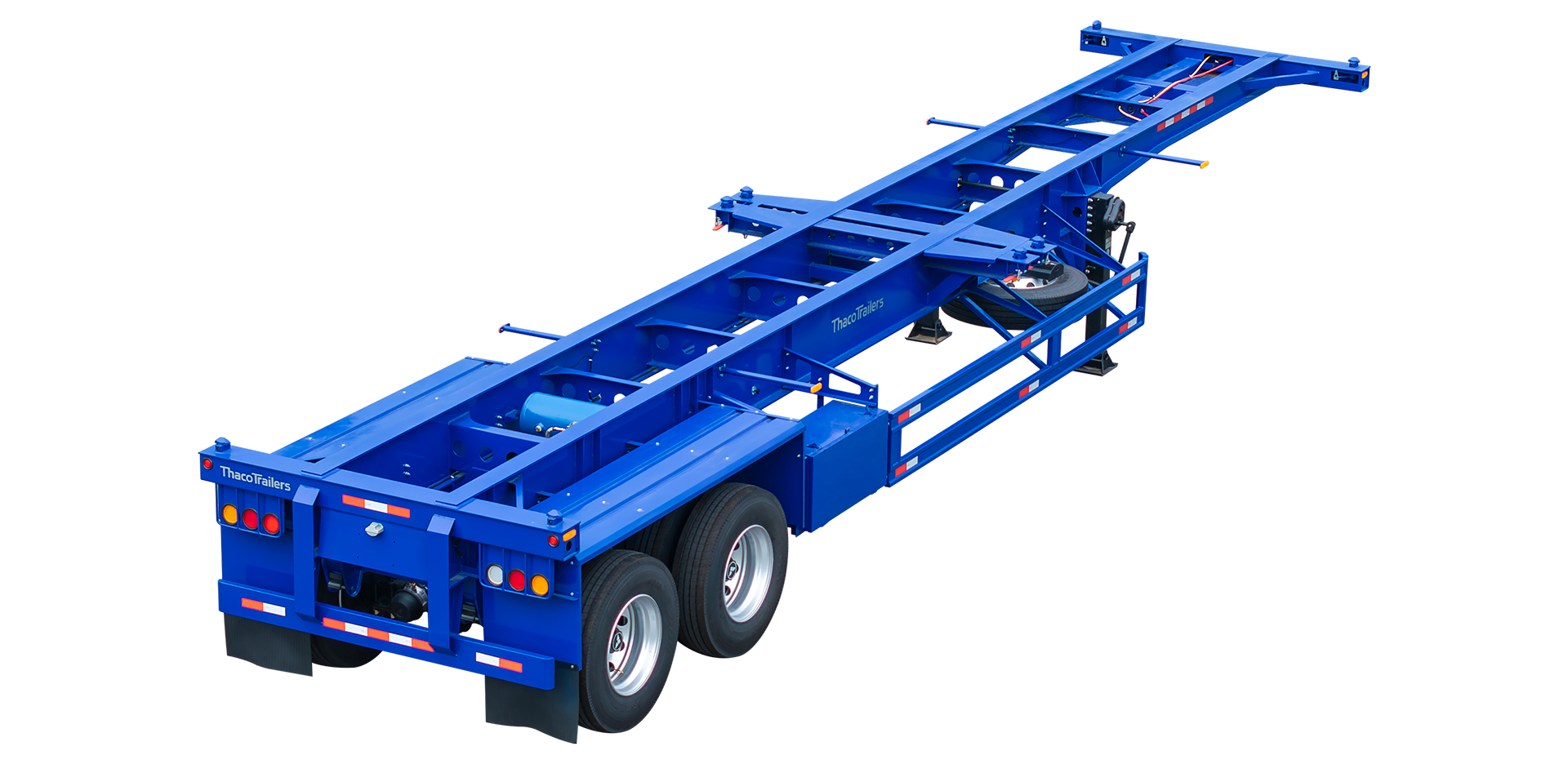 Sơ mi rơ moóc Xương 40’ 2 trục 8 khóa