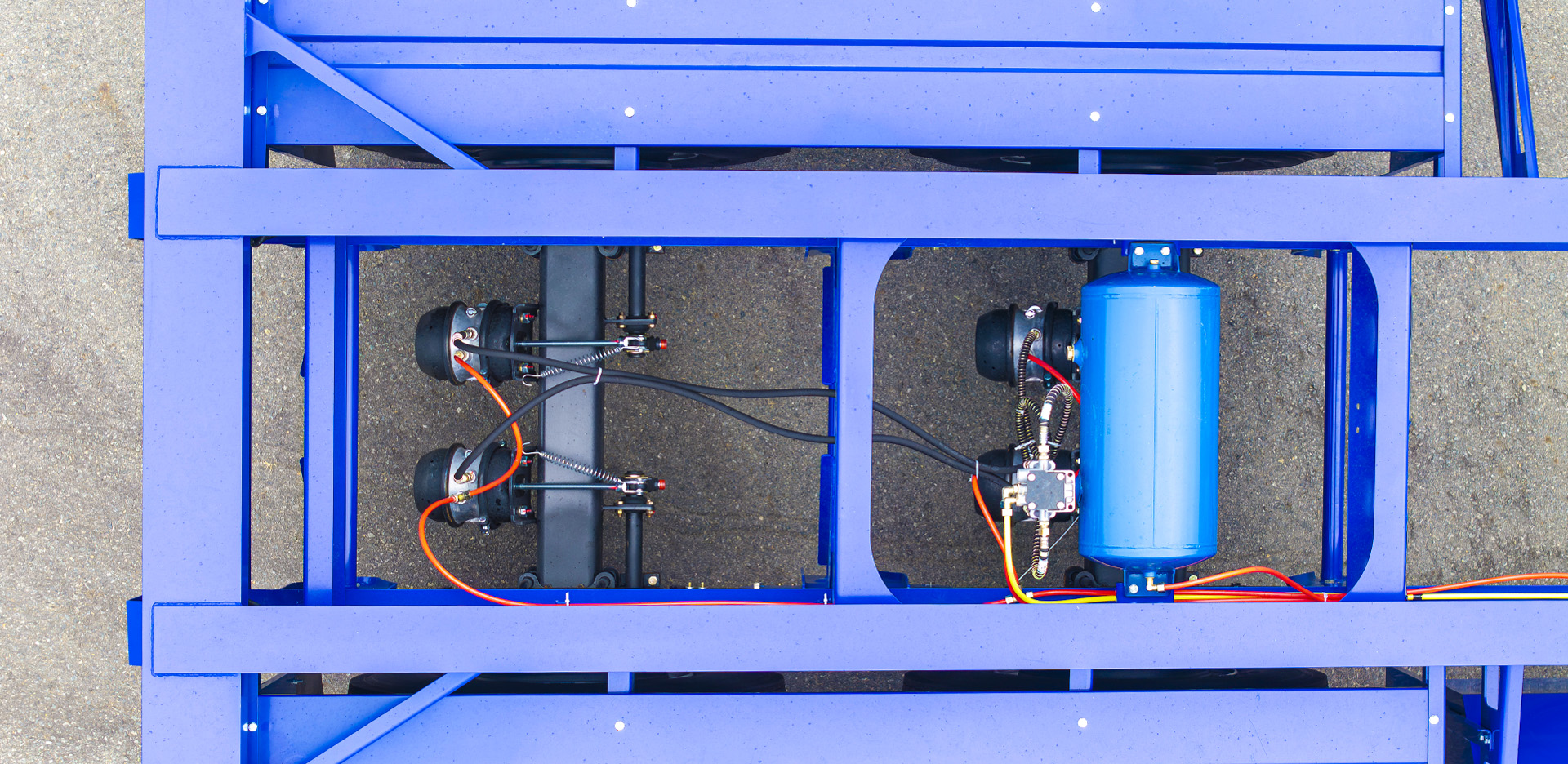 Sơ mi rơ moóc Xương Thaco Trailers 40’ 2 trục 8 khóa (1)