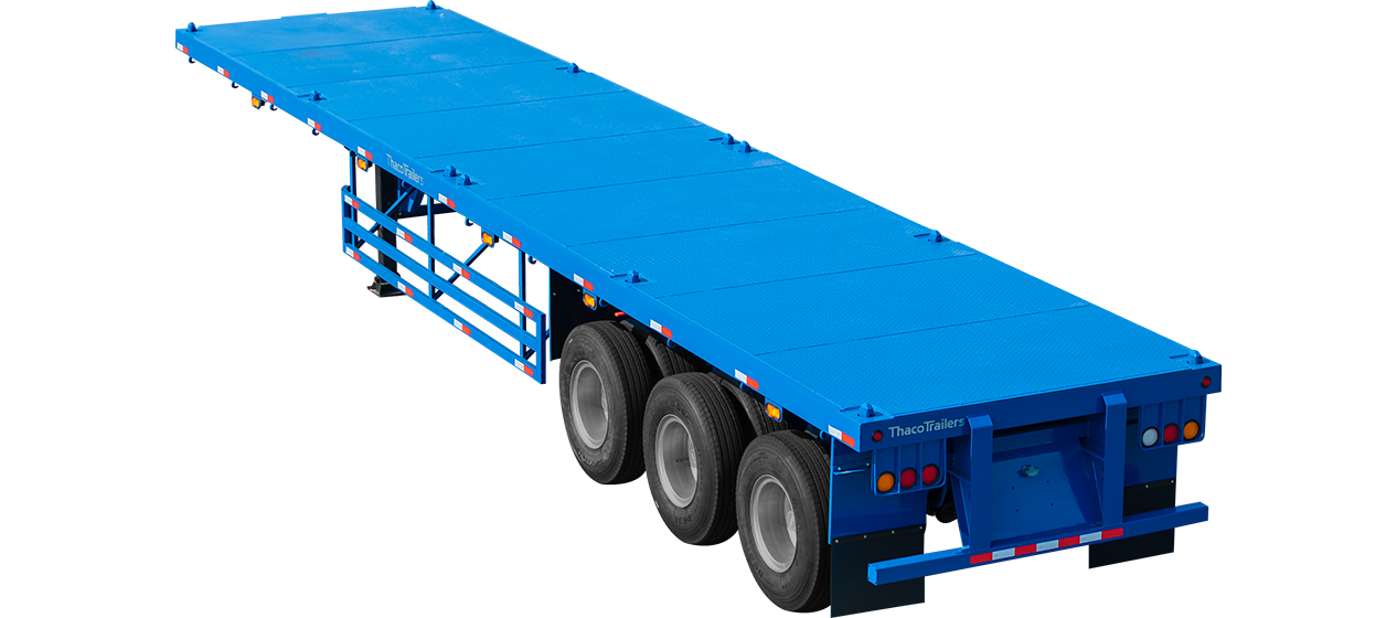 Sơ mi rơ moóc sàn 3 trục 40' 12 khóa