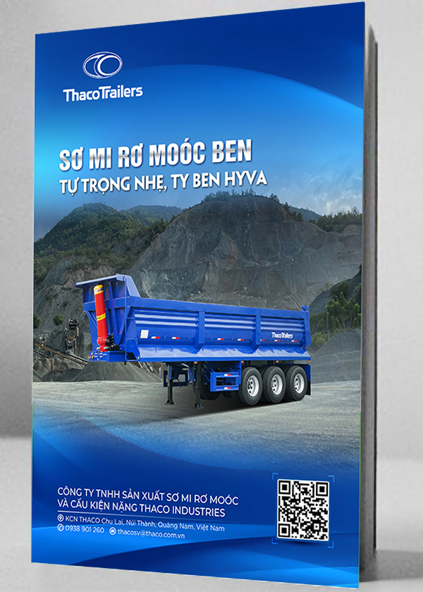 leaflet sơ mi rơ mooc ben tự trọng nhẹ ty ben HYVA