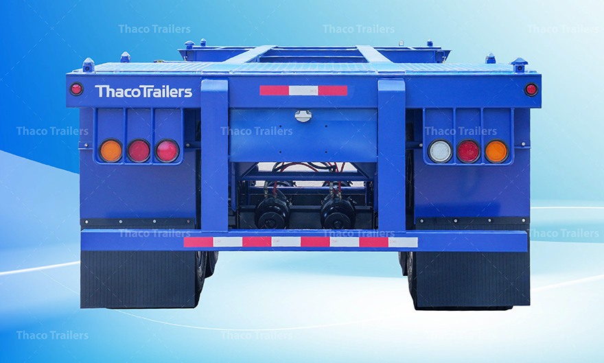 Hệ thống đèn điện sơ mi rơ mooc 20' 2 trục