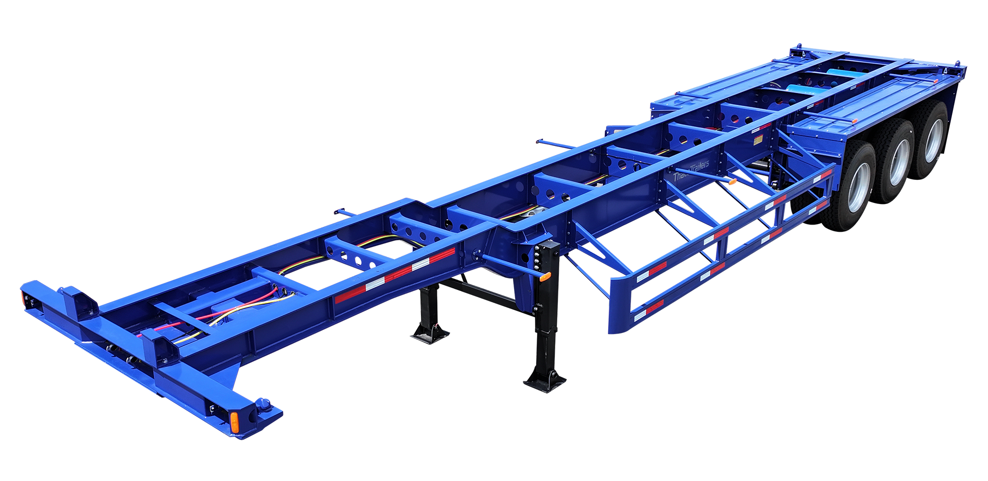 Sơ mi rơ moóc Xương cổ cò 40' 3 trục 4 khóa