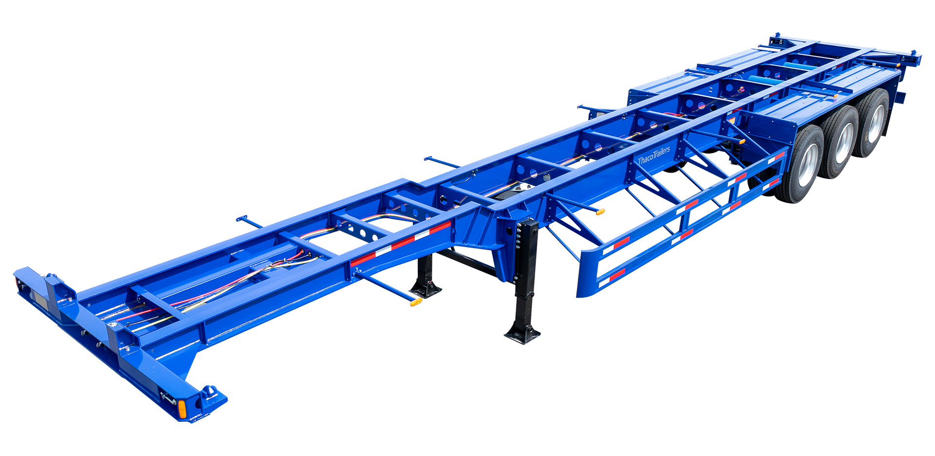 Sơ mi rơ moóc Xương cổ cò 45' 3 trục 4 khóa