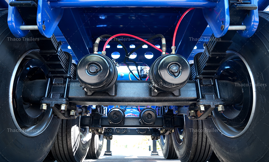 Cấu trúc trục 13 tấn vững chắc, đảm bảo khả năng chịu tải và độ bền vượt trội.